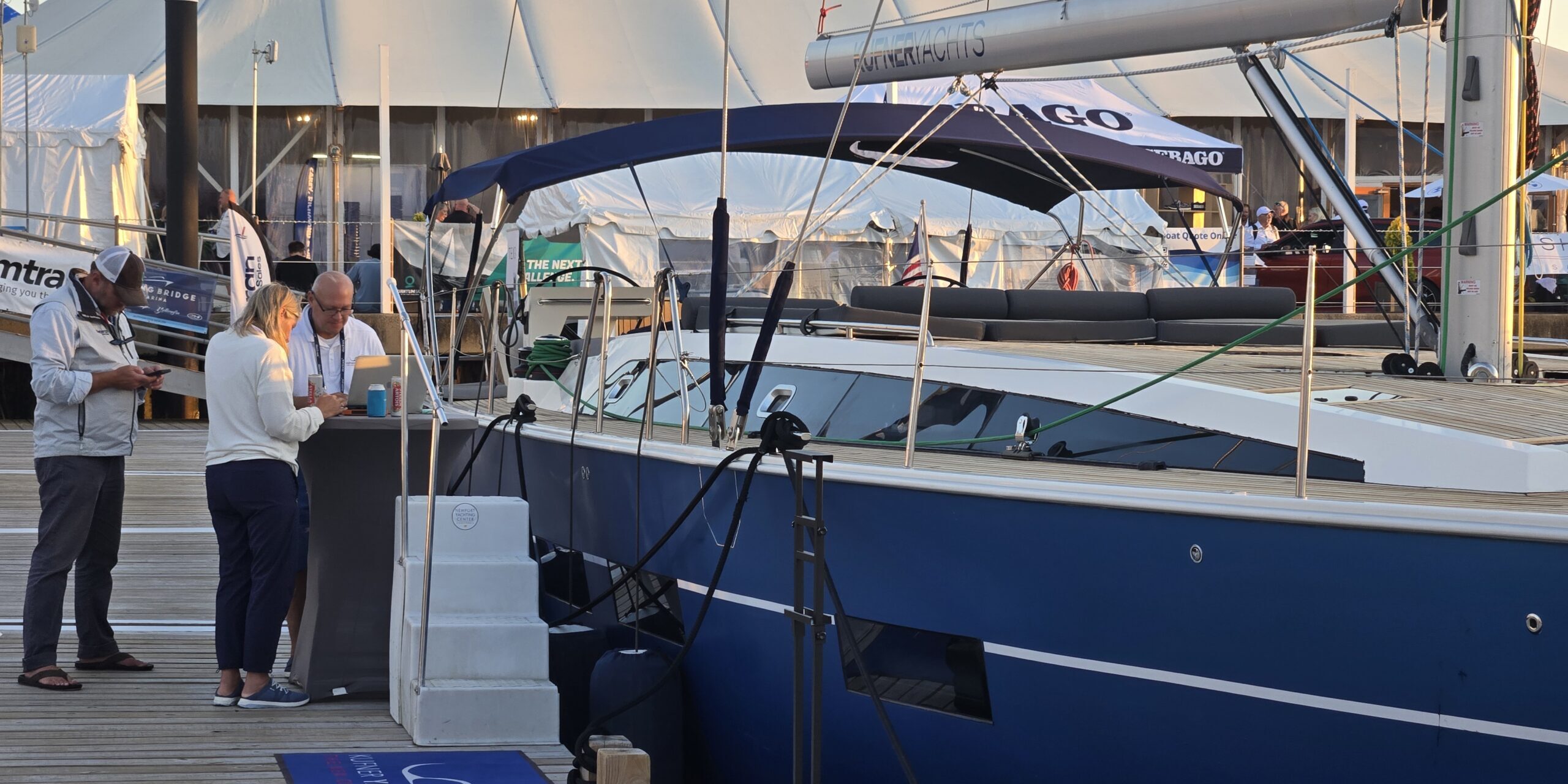 boat show background kufner Kufner Yachts and Veteran Yacht Sales