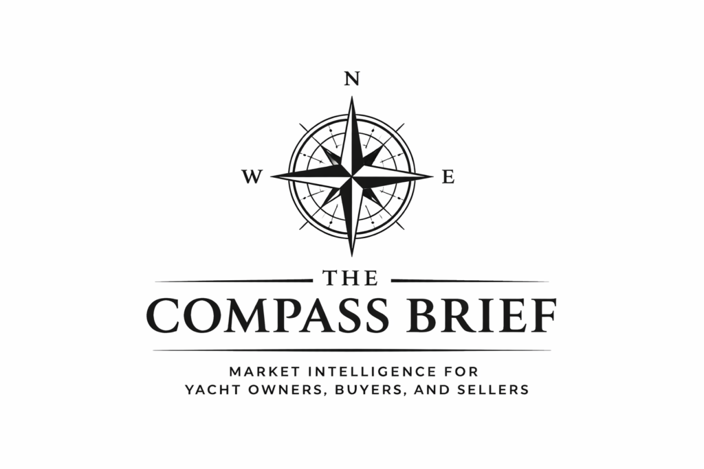 the compass brief logo